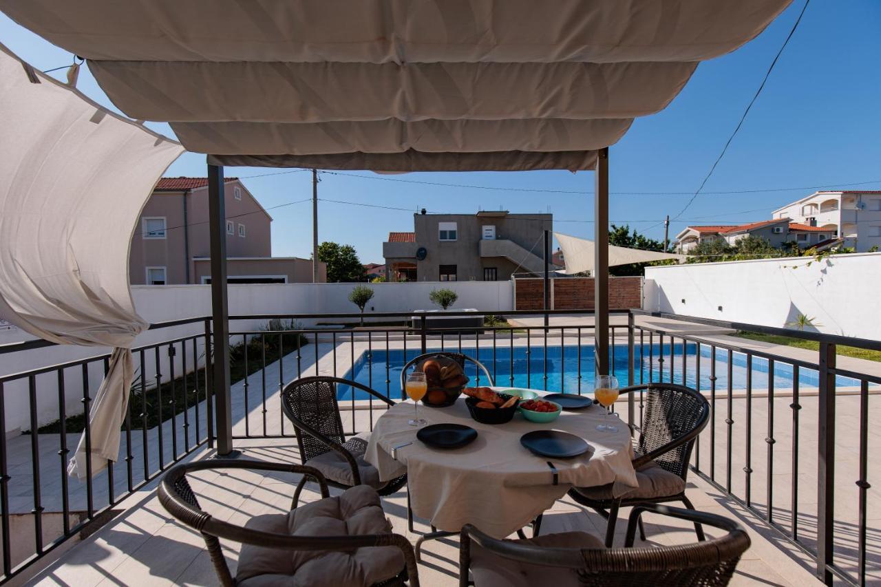 Villa Family And Friends Private Heated Pool With Jacuzzi Zadar Exteriér fotografie