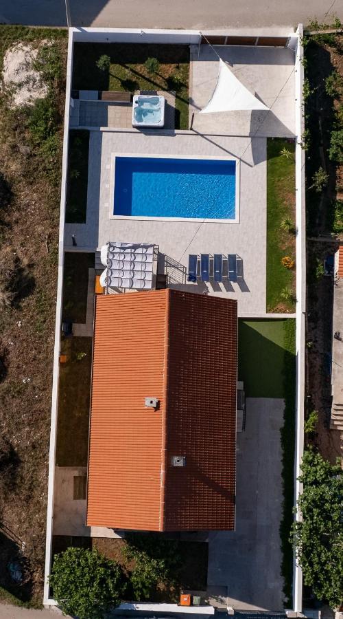 Villa Family And Friends Private Heated Pool With Jacuzzi Zadar Exteriér fotografie